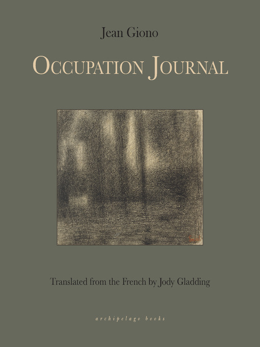 Title details for Occupation Journal by Jean Giono - Available